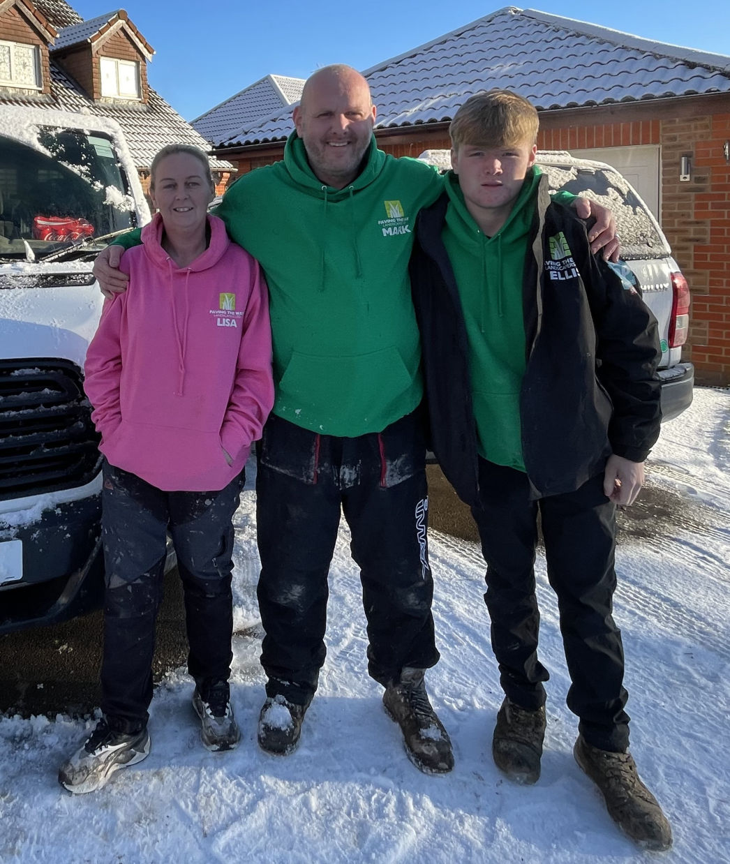 Photo of Mark, Lisa and Ellis